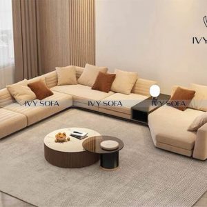 Sofa vải chữ L