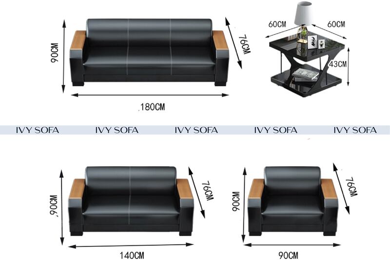 Bo ban ghe sofa go van phong 1